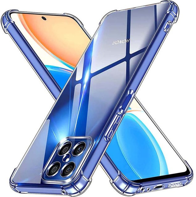 Stoßfeste Silikon Schutzhülle für Honor X6 X6S X6A X6b X6c X7 X7A X7b X7c X8 X8A X8b X8c X9B X9A X9C in Transparent - Bild 1
