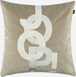 Polsterkissen JOOP! FABRICS STUDIO mit Vliesfüllung in Beige, B/T/H: 50 x 50 x 50 cm - Bild 1