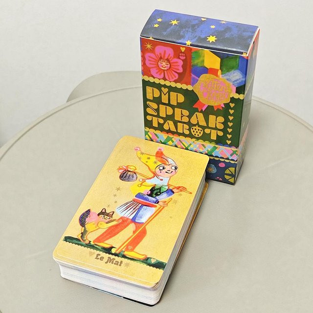 Pipspeak Tarot, Kartenspiel, französischer Sprache, 78 Karten - Bild 1