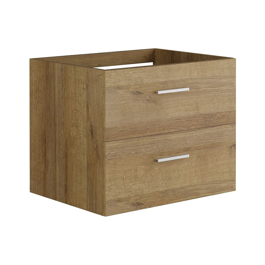 Vente-unique Waschbeckenunterschrank Kayla Wandmontiert in Beige und Braun, Breite: 60 cm - Bild 2