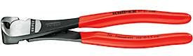 Knipex Kraft-Vornschneider in Schwarz-Rot mit Kunststoffbeschichtung, 160 mm - Bild 2