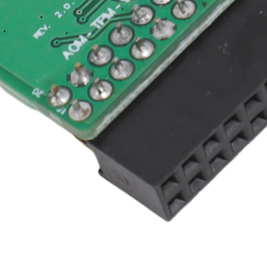 SuperMicro TPM 2.0 Modul AOM TPM 9665V Vertikal 20-Pin Trusted Platform Module in Grün - Bild 4