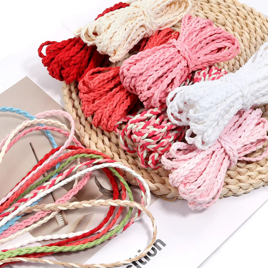 Samt geflochtene Schnüre, 5 Yards, Koreanisch, DIY Schmuck Zubehör - Bild 5