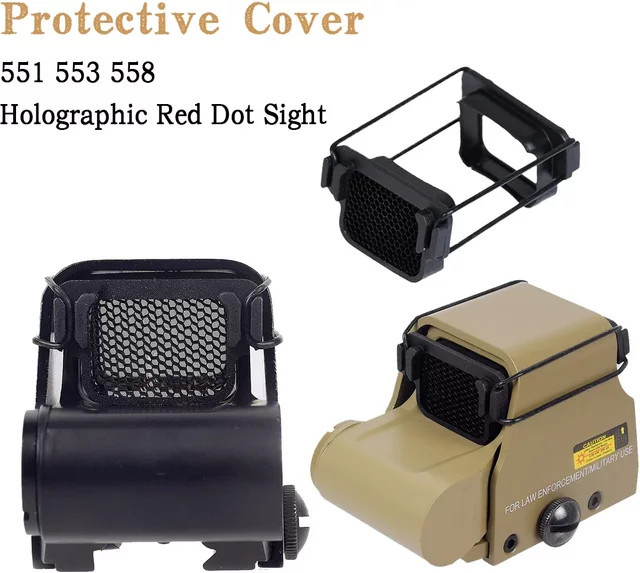 LAMBUL Taktische Killflash Schutzhülle für Holographische Red Dot Sights in Schwarz - Bild 1