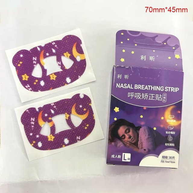 Moon Style Schlaf-Mundpflaster, 30 Stück, Unisex - Bild 1