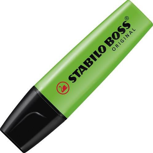 STABILO BOSS Original Textmarker mit Keilspitze in Grün - Bild 1