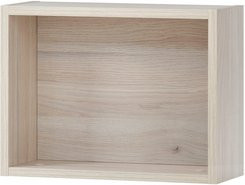 Schildmeyer Wandregal Lindholm Sandeiche Nachbildung, Breite: 40,2 cm, Höhe: 30,2 cm, Tiefe: 15,7 cm, braun - Bild 1