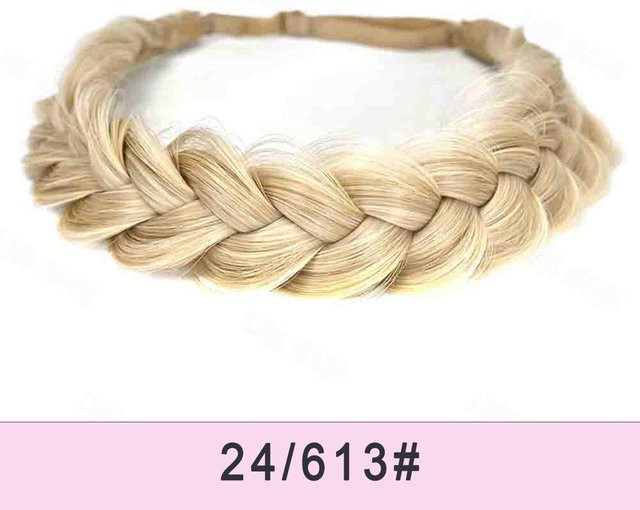 MSSWIG Geflochtenes Stirnband, beige, Damen - Bild 1