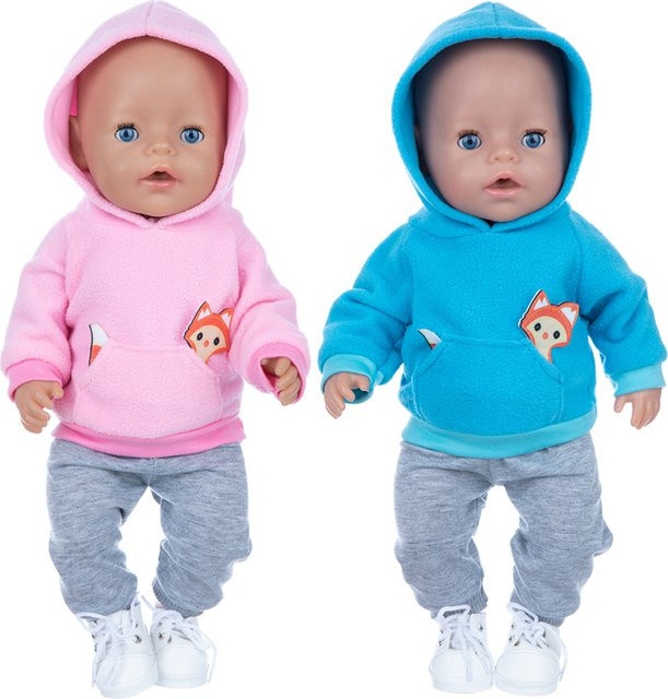siaustp Fuchsanzug für 17-Zoll-Babypuppe, Babypuppenkleidung - Bild 1