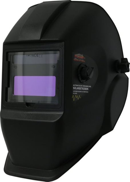 MAUK Solar Schweißhelm GX-350S Automatik Kopfschweißschild in Schwarz - Bild 1