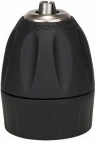 Bosch Schnellspannbohrfutter in Schwarz mit Spannbereich 1 bis 10 mm und 3/8 Zoll Gewinde - Bild 1
