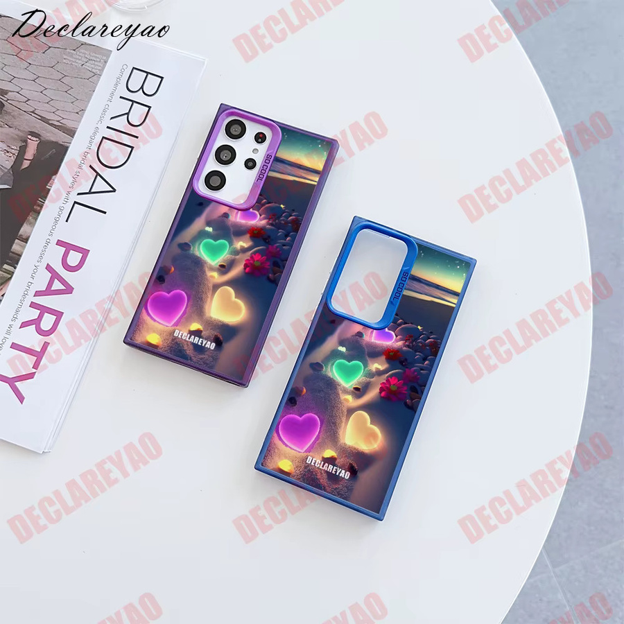 Personalisierte DIY Foto Schutzhülle für Samsung Galaxy A15 A16 A17 A20S A21S A22 M22 M32 F16 F17 F22 in Grün - Bild 2