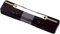 Soennecken Heftstreifen für 4-fach Lochung in Schwarz aus Kunststoff und Metall - Bild 1