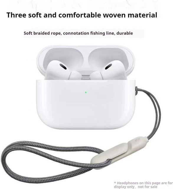 3er-Set Incase Handgelenk-Lanyard für Apple AirPods Pro 2 und AirPods 5. Generation als Anti-Verlust-Hängeseil - Bild 1