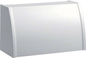 Hager Kabelrangierkanal B300 aus Kunststoff, Farbe: Weiß, B/T/H: 30,0 x 17,6 x 13,5 cm - Bild 1