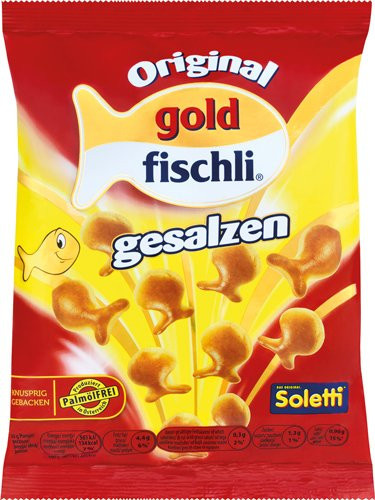 Soletti Original goldfischli Gesalzen 100 g - Bild 1