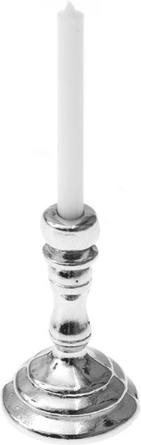 Rico Design Miniatur Kerzenhalter für Stabkerzen in Silber - Bild 1