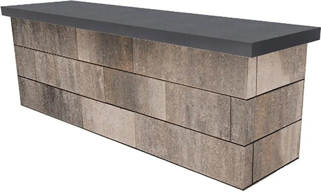 EHL Sitzbank CityPur mit Tribus-Set aus Muschelkalk in Beige/Grau B/T/H: 180 x 67 x 59 cm - Bild 1