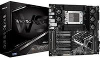 ASRock WRX90 WS EVO Server-Mainboard mit Socket sTR5, AMD WRX90 Chipsatz, DDR5 Unterstützung und EEB Formfaktor in Schwarz/Silber - Bild 2