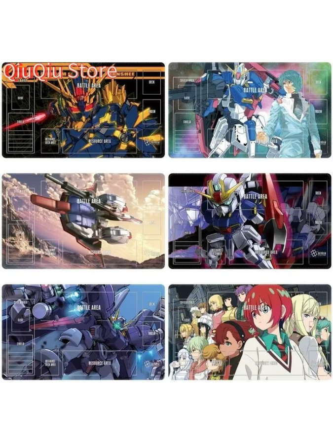 Bandai Chibi Zaku Gundam TCG Spielmatte in Multicolour, wasserdicht und rutschfest - Bild 3