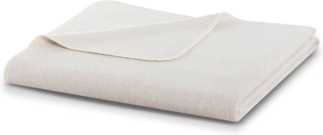 Biederlack Wohndecke Pearl in Weiß aus Baumwolle - Bild 1