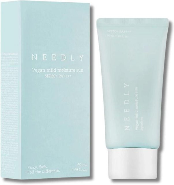 NEEDLY Sonnencreme Gesicht, LSF 50+, Hyaluronsäure, 50 ml, Unisex - Bild 1