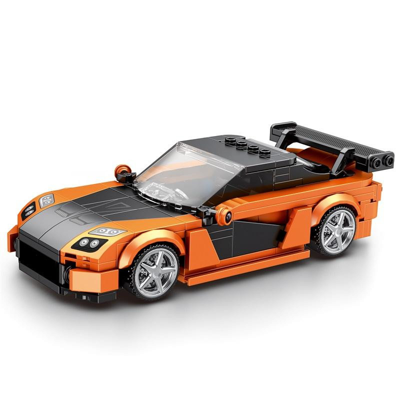 Linyi toy Rennwagen 1:24 Bausteine - Bild 2