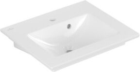 Villeroy & Boch Waschtisch Venticello aus Keramik in Weiß mit Überlauf, B: 50 cm, T: 42 cm - Bild 1