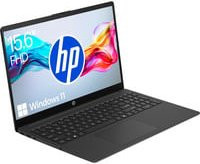 HP Notebook 15-fc0065ng in Schwarz mit 15,6 Zoll Display, AMD Prozessor, 32 GB RAM und 512 GB SSD, inklusive Wi-Fi, Bluetooth, USB-C und HDMI - Bild 1