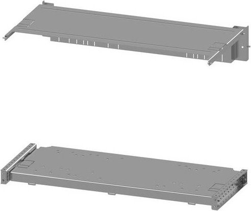 Siemens SIVACON S4 Montageplatte 3WA BG II, 3-/4-polig, grau, H: 55 cm, B: 80 cm, Blende 8PQ6000-3BA32 - Bild 1