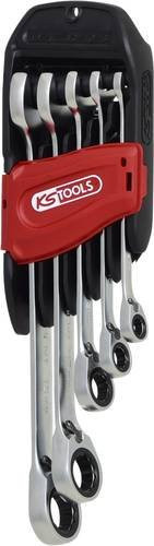 KS Tools 503.4955 Ring-Maulschlüssel-Satz aus Chrom-Vanadium-Stahl in Silber - Bild 1