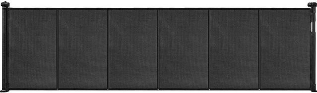 Einziehbares Babygitter von Buying Solutions, MB in Schwarz, Höhe: 87 cm, Breite: bis zu 280 cm - Bild 1
