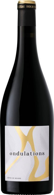 Castel Frères Rotwein Ondulations Côtes de Bourg, Cabernet Franc, Bordeaux, 2019, trocken, 0,75 l - Bild 1