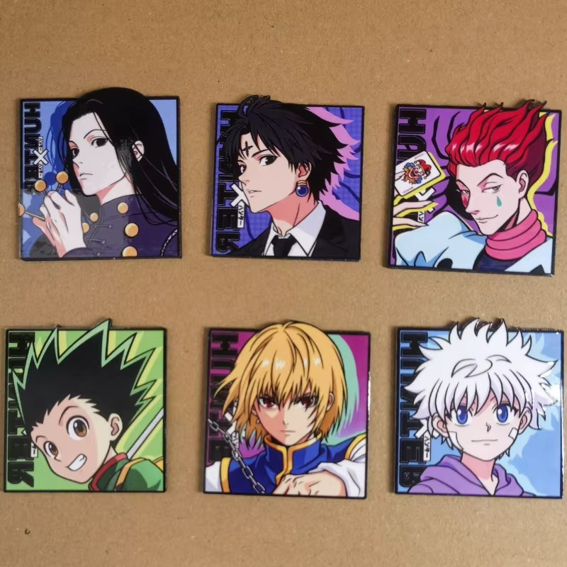 Bandai Hunter x Hunter Kühlschrankmagnet Hisoka und Gon Motiv aus PVC in Multicolour - Bild 2