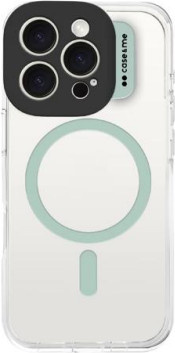 MagColor Case transparente Hülle für Apple iPhone 16 Pro mit MagSafe-Kompatibilität in Grün - Bild 1