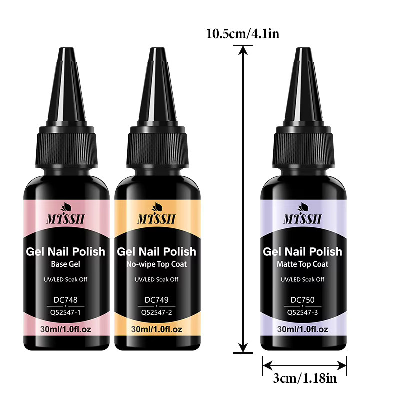Mtssii Nagellack Set, Matt, Gel, 2/3 Stück, 30 ml - Bild 5