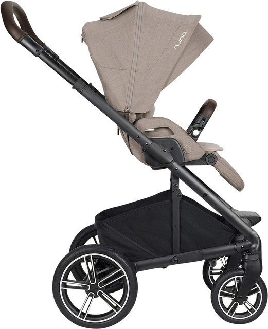Nuna Kinderwagen MIXX next Kombikinderwagen in Beige mit Schwenkrädern und Regenverdeck - Bild 1