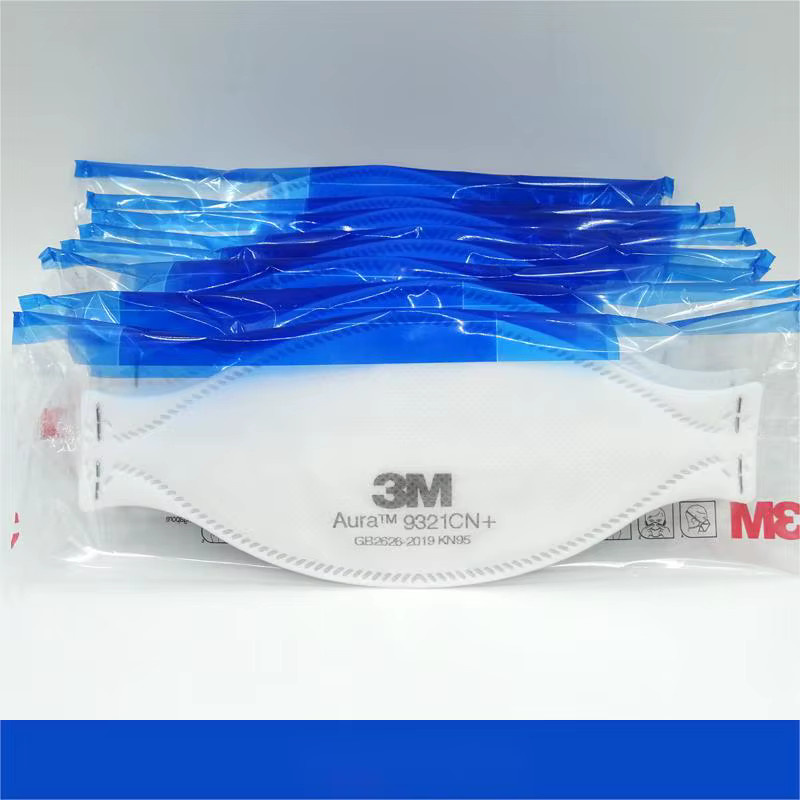 3M 9321CN+ FFP-Maske KN95 Schutzmaske gegen Feinstaub PM2.5 in Weiß - Bild 2