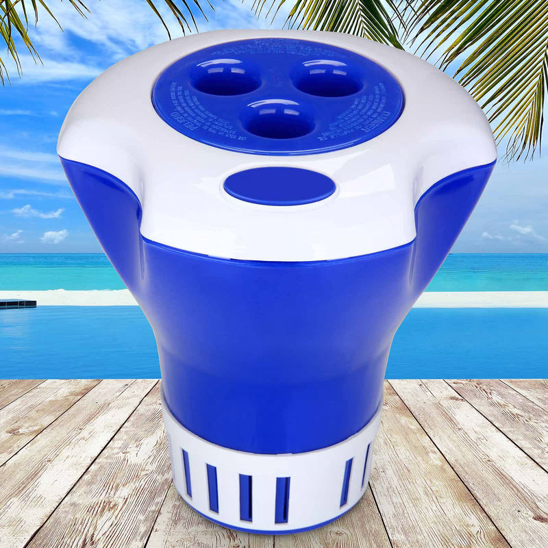 Deuba Chlordosierer aus PVC in Blau/Weiß Durchmesser: 17 cm - Bild 3