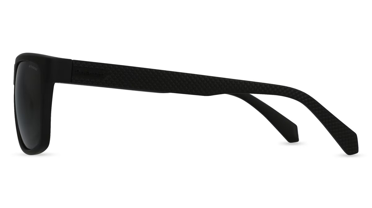 Polaroid PLD 2058/S Sonnenbrille, Vollrand, Quadratisch, Acetat, Herren, schwarz - Bild 2