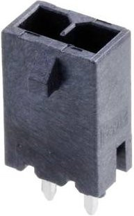 Molex Stiftgehäuse-Platine in Schwarz mit einem Rastermaß von 3,00 mm (Artikelnummer: 2165712002) - Bild 1