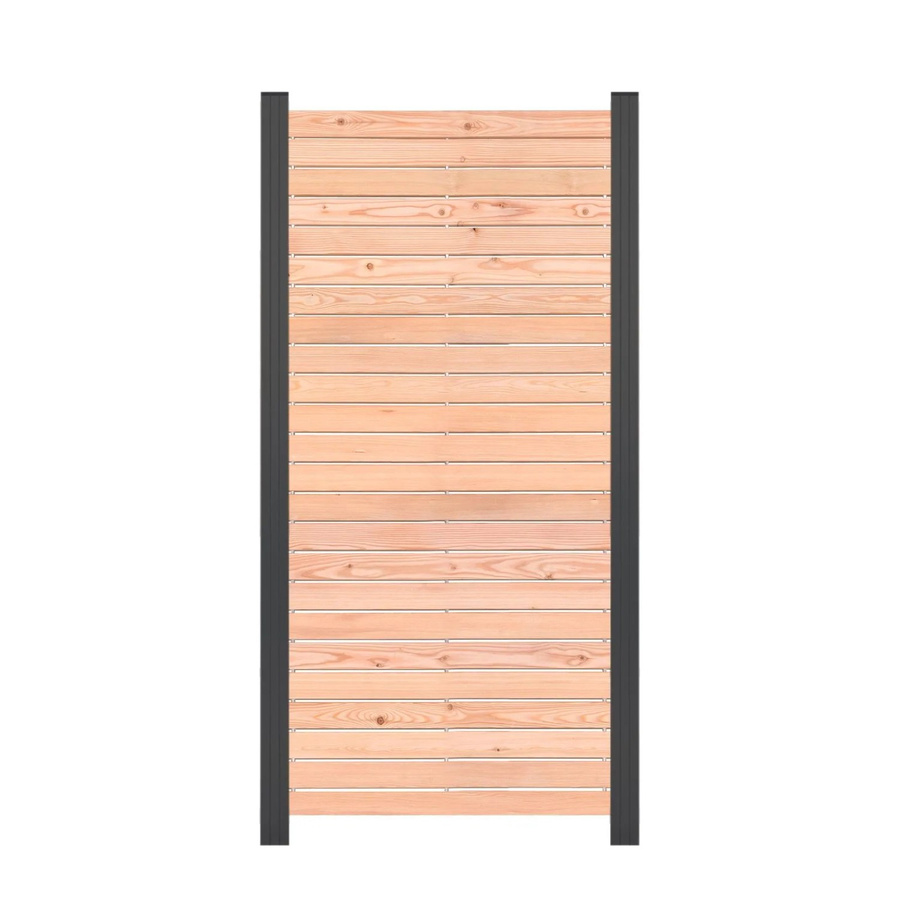 GartenLand Rhombus Steckzaun Set Göteborg Sichtschutz aus Europäischer Lärche in Braun, B/H: 81,5 x 180 cm - Bild 2
