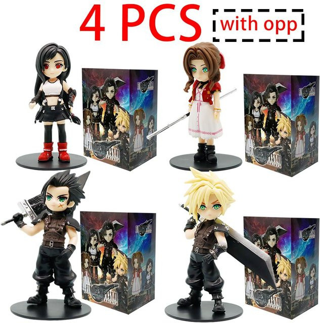 Fashnics Final Fantasy Figur Cloud Strife Tifa Lockhart Aerith Gainsborough Zack Fair, Modell, ab 14 Jahren - Bild 1