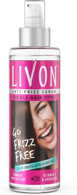 Livon Haarserum mit Vitamin E und Arganöl, 200 ml, für trockenes Haar - Bild 1