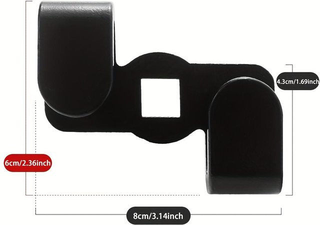 XYNN Universeller Schraubenschlüssel-Verlängerungsadapter mit 1/2 Zoll und 21 mm Sechskant, Schwarz - Bild 1