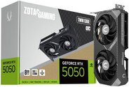 Zotac GeForce RTX 5050 Twin Edge OC Grafikkarte, 8GB, Schwarz - Bild 1