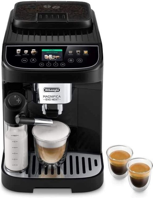 DeLonghi Magnifica EVO Next ECAM 310.60.B Kaffeevollautomat in Schwarz mit TFT-Farbdisplay und OneTouch-Funktion - Bild 1