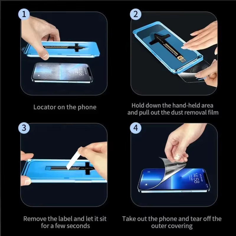 Samsung Schutzfolie aus gehärtetem Glas für Galaxy Z Fold7 transparent - Bild 6