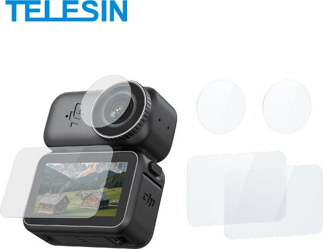 TELESIN Displayschutzfolie und Objektivschutzglas für DJI OSMO Nano und OSMO Nano HD, transparent - Bild 1