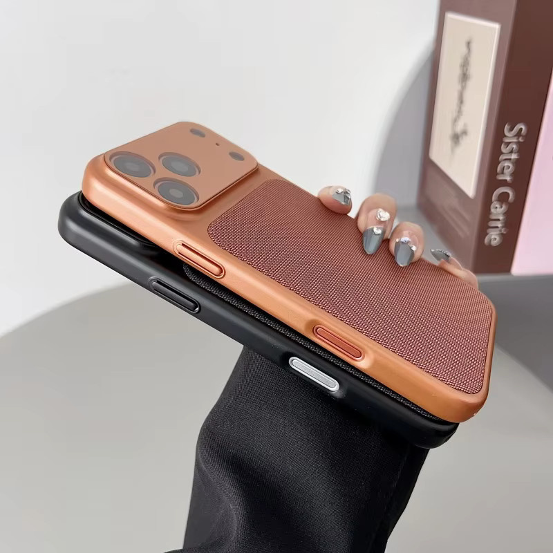 Apple Magnetische Schutzhülle aus Stoff für iPhone in Orange - Bild 4